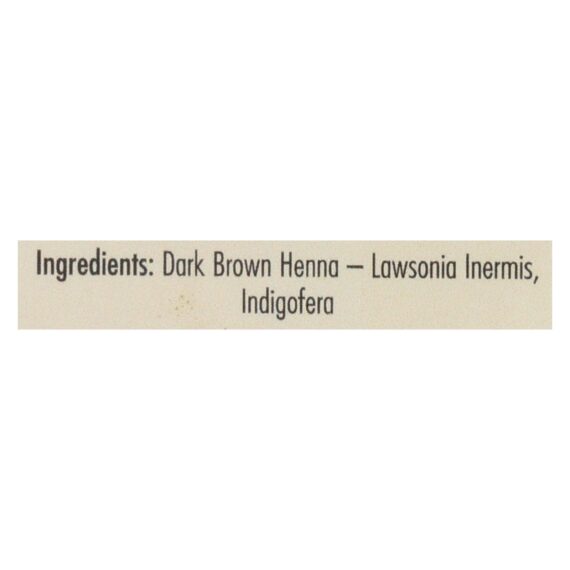 Rainbow Research Henna Hair Color And Conditioner Persian Dark Brown Sable, 4 Oz - Image 2