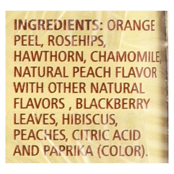 Celestial Seasonings Herbal Tea Caffeine Free Country Peach Passion, 20 Tea Bags, Case Of 6 - Image 2