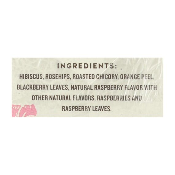 Celestial Seasonings Herbal Tea Caffeine Free Raspberry Zinger, 20 Tea Bags, Case Of 6 - Image 2
