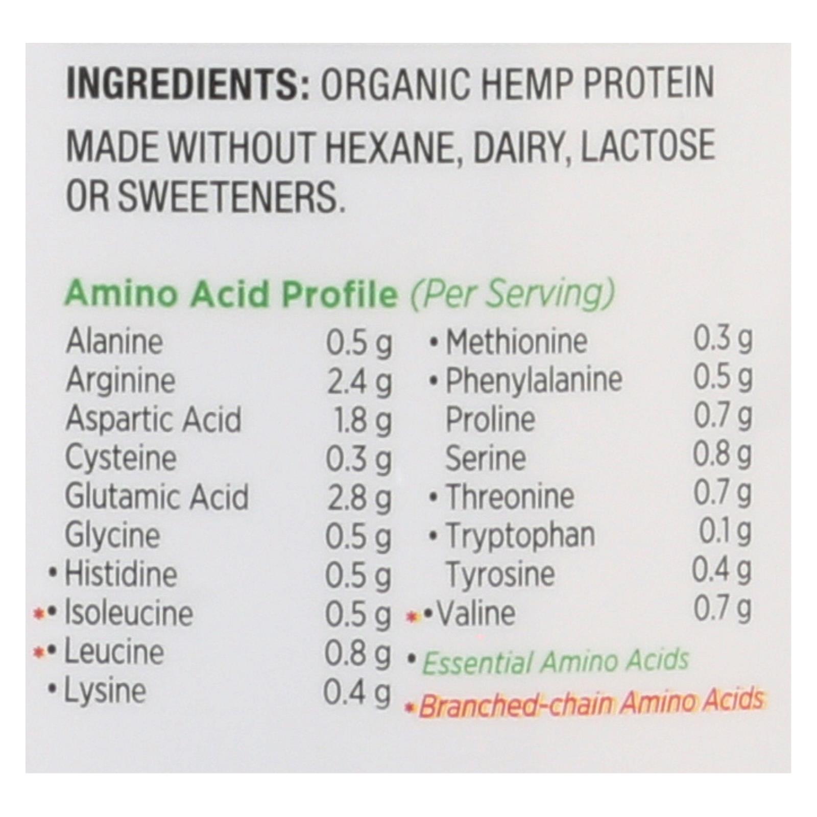 Nutiva Organic Hemp Protein, 16 Oz - Image 2