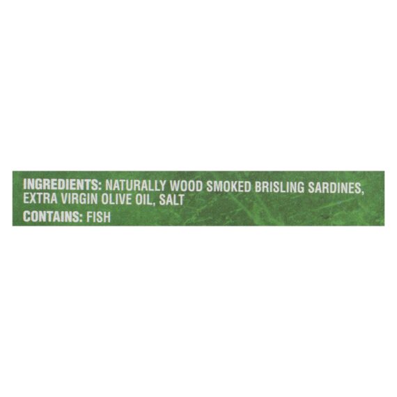 Crown Prince Brisling Sardines In Extra Virgin Olive Oil - Case Of 12 - 3.75 Oz. - Image 3