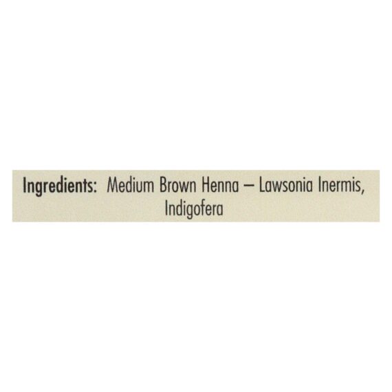 Rainbow Research Henna Hair Color And Conditioner Persian Medium Brown Chestnut, 4 Oz - Image 2