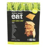 Every Body Eat, Snack Thins Fiery Chil Lime, Case Of 6-4 Oz