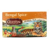 Celestial Seasonings Herbal Tea Caffeine Free Bengal Spice, 20 Tea Bags, Case Of 6