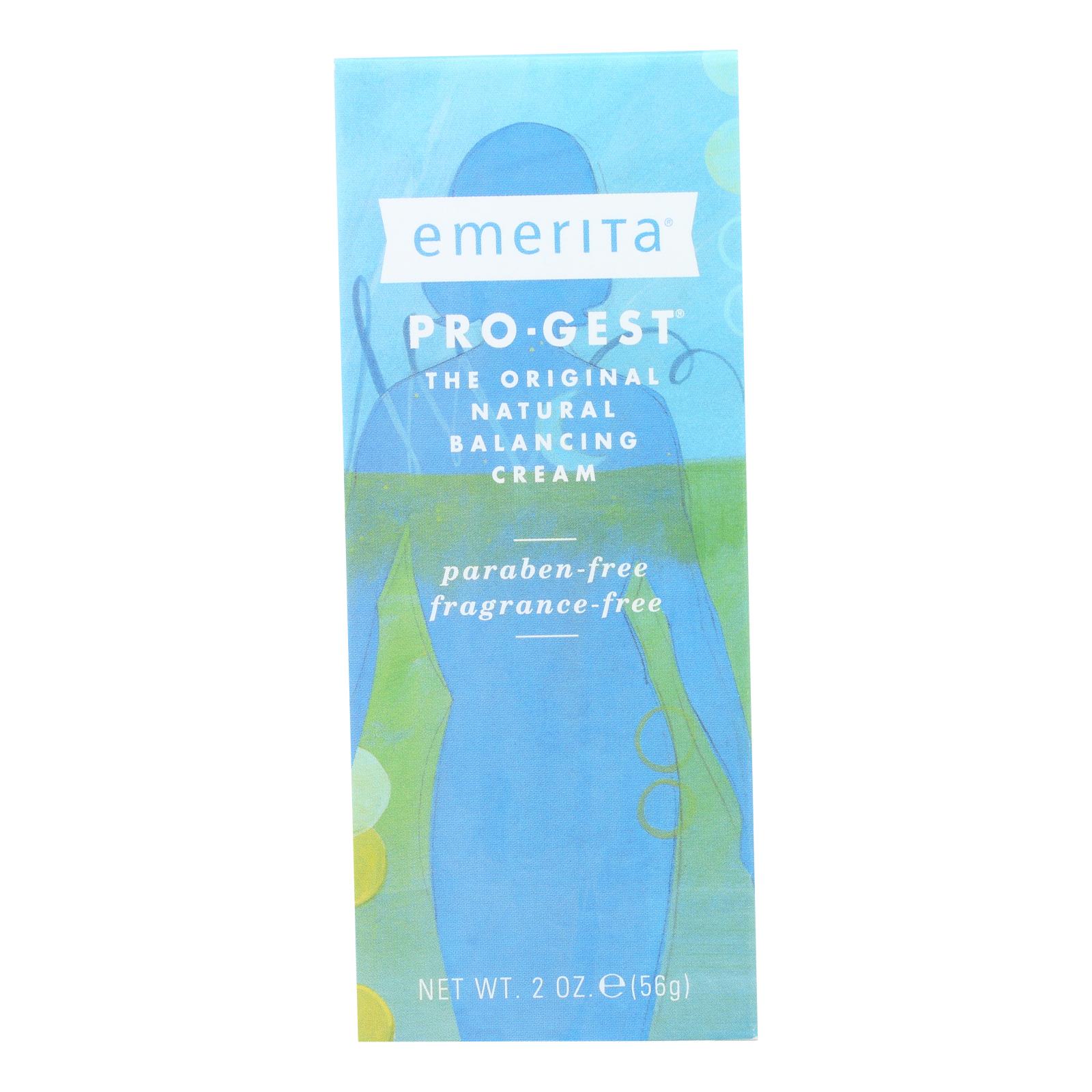 Emerita Pro-gest Cream, 2 Oz