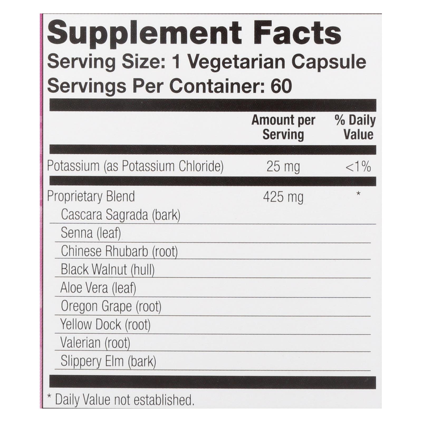 Natural Balance Colon Clenz, 60 Vegetable Capsules - Image 2