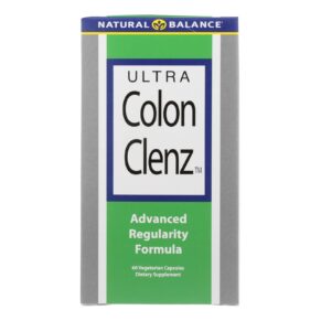 Natural Balance Ultra Colon Clenz, 60 Vegetarian Capsules