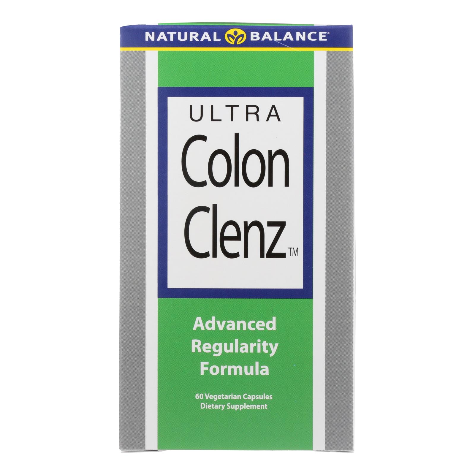 Natural Balance Ultra Colon Clenz, 60 Vegetarian Capsules