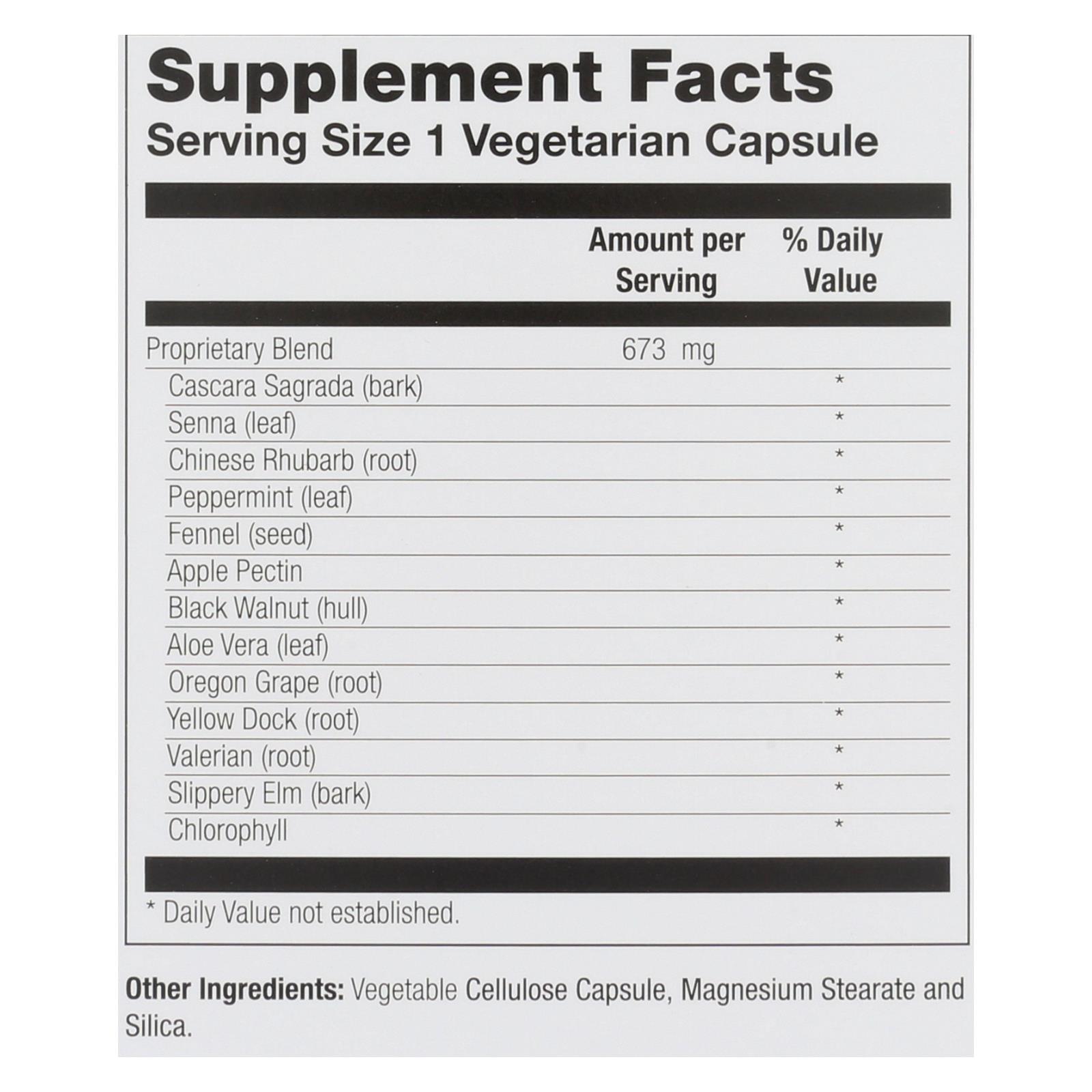 Natural Balance Ultra Colon Clenz, 120 Vegetarian Capsules - Image 2