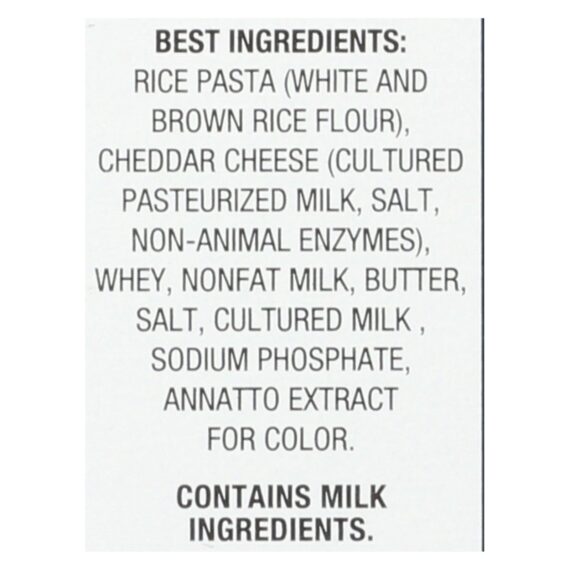 Annie's Homegrown Gluten Free Rice Pasta And Cheddar Mac And Cheese, Case Of 12, 6 Oz. - Image 3