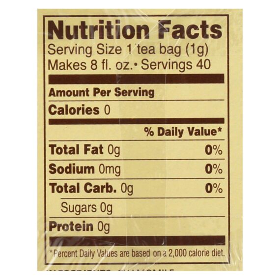 Celestial Seasonings Herbal Tea, Sleepytime, Caffeine Free, Case Of 6, 40 Bags - Image 3