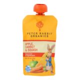 Peter Rabbit Organics Veggie Snacks, Carrot Squash And Apple, Case Of 10, 4.4 Oz.