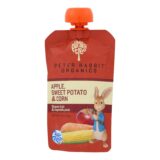 Peter Rabbit Organics Veggie Snacks, Sweet Potato Corn And Apple, Case Of 10, 4.4 Oz.