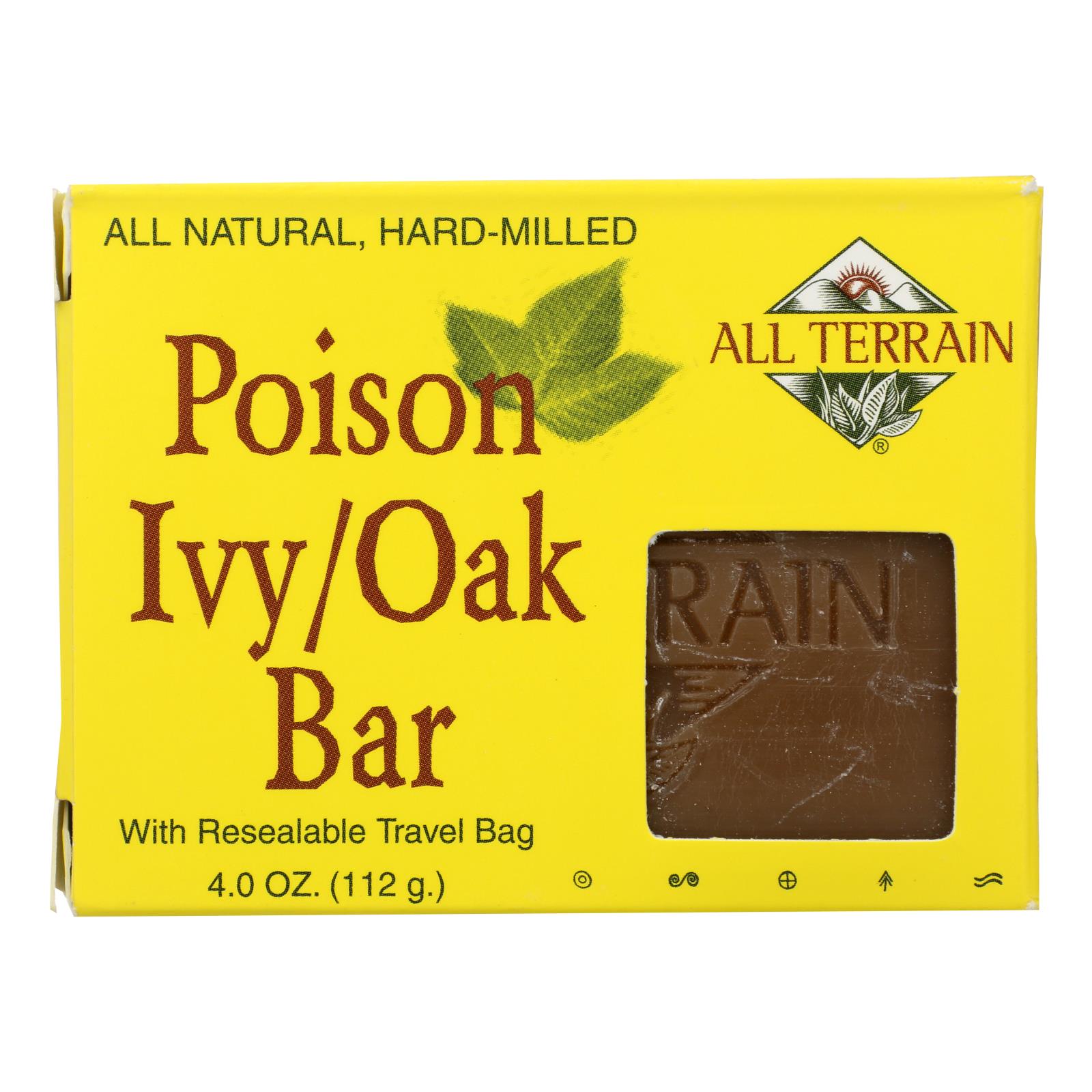 All Terrain, Poison Ivy Oak Bar Soap, 4 Oz