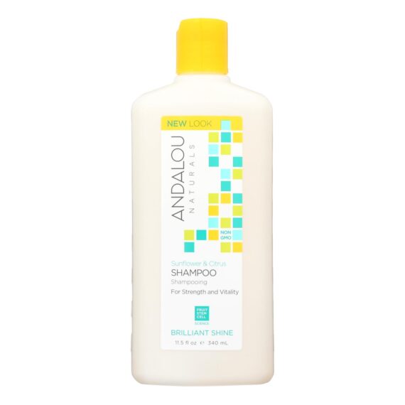 Andalou Naturals Brilliant Shine Shampoo Sunflower And Citrus, 11.5 Fl Oz