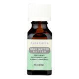 Aura Cacia, Essential Solutions Oil Gray Matter Batter, 0.5 Fl Oz