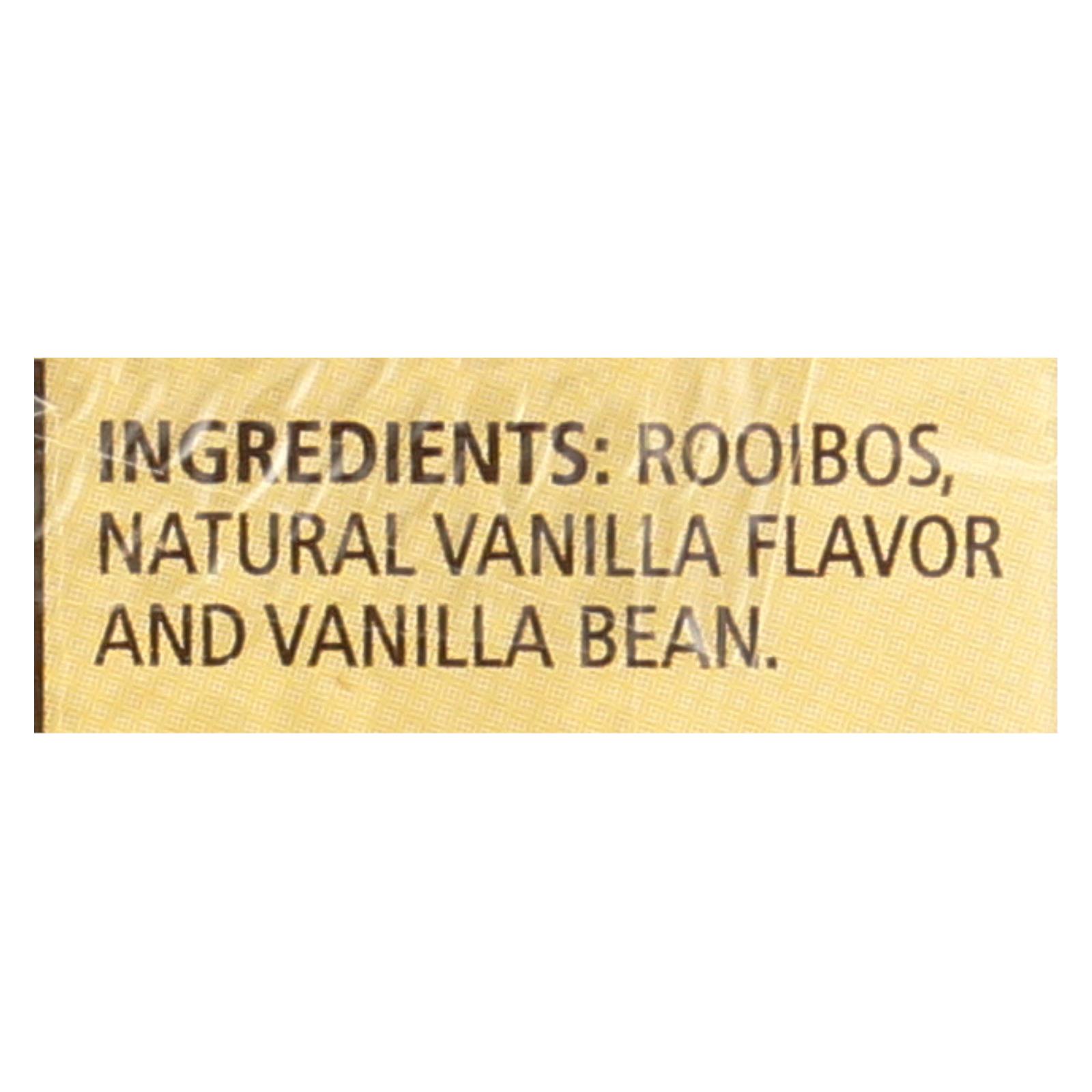 Celestial Seasonings Red Tea Caffeine Free Madagascar Vanilla, 20 Tea Bags, Case Of 6 - Image 2