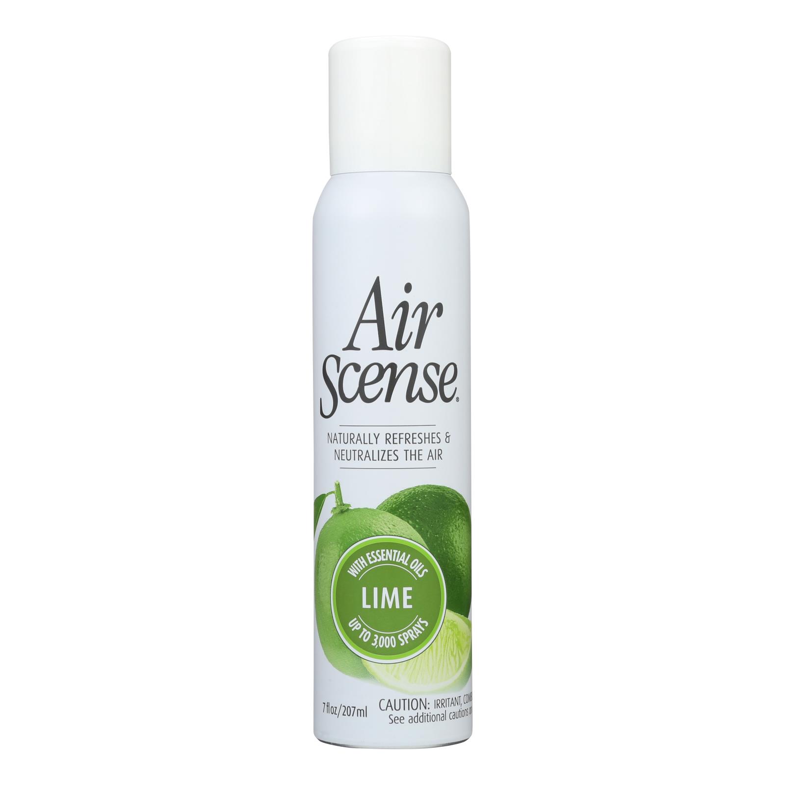 Air Scense, Air Freshener, Lime, Case Of 4, 7 Oz