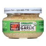 Emperors Kitchen Garlic, Organic, Chopped, 4.5 Oz, Case Of 12