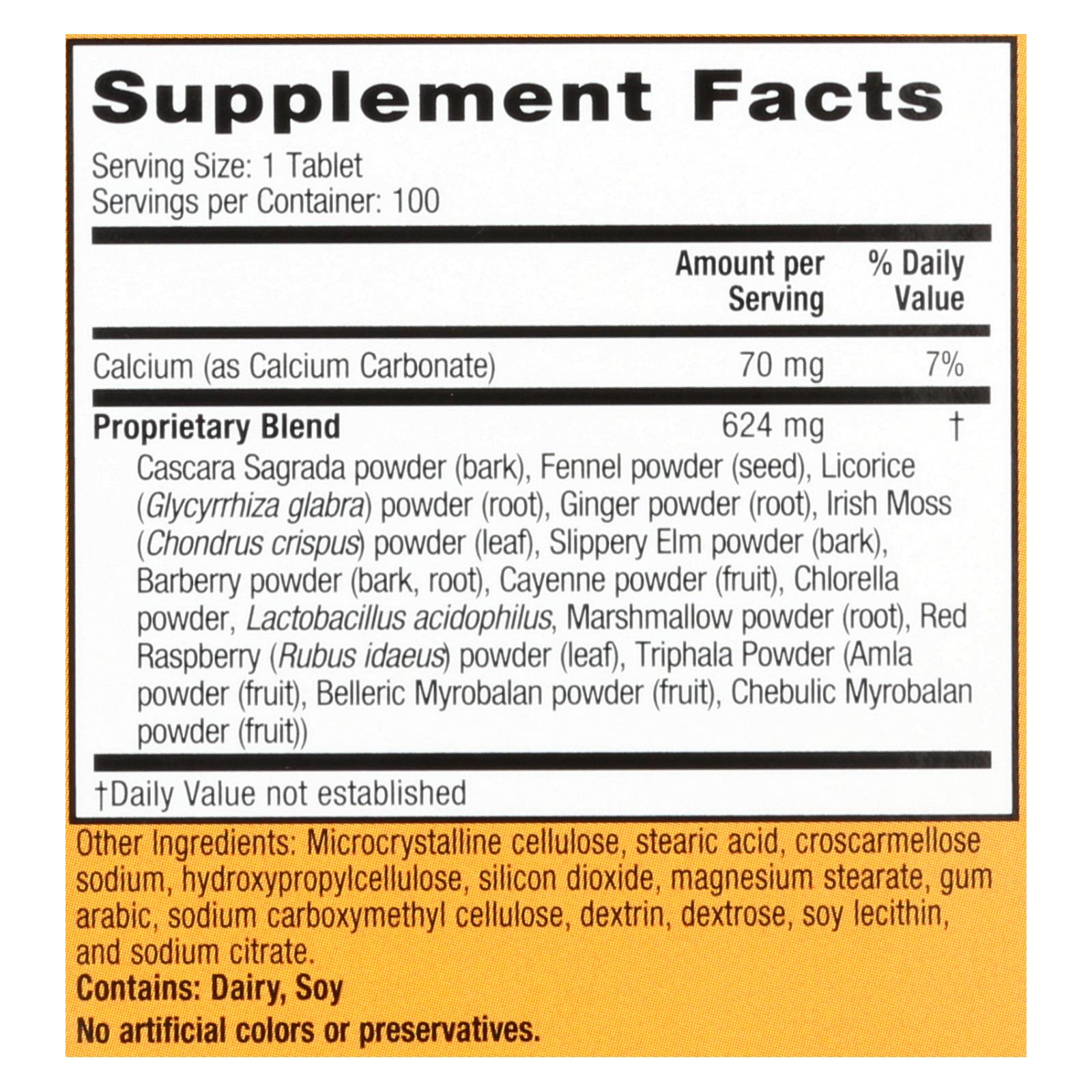 Nature's Secret Super Cleanse, 100 Tablets - Image 2