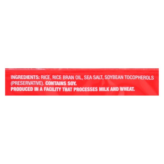 Ka'me Rice Crackers, Original, Case Of 12, 3.5 Oz. - Image 3