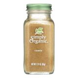 Simply Organic Ground Cumin Seed, Case Of 6, 2.31 Oz.