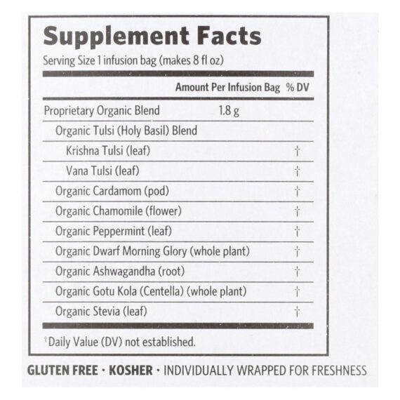Organic India Tulsi True Wellness Sleep Tea, 18 Tea Bags, Case Of 6 - Image 2