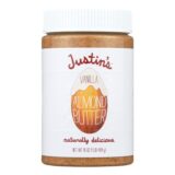 Justin's Nut Butter Almond Butter, Vanilla, Case Of 6, 16 Oz.
