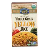 Lundberg Family Farms Organic Whole Grain Yellow Rice, Case Of 6, 6 Oz.