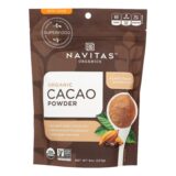 Navitas Naturals Cacao Powder, Organic, Raw, 8 Oz, Case Of 12