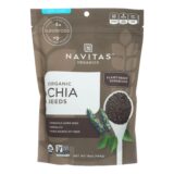 Navitas Naturals Chia Seeds, Organic, Raw, 16 Oz, Case Of 6