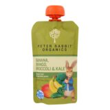Peter Rabbit Organics Veggie Snacks, Kale Broccoli And Mango With Banana, Case Of 10, 4.4 Oz.