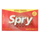 Spry Xylitol Gems, Cinnamon, Case Of 20, 10 Count