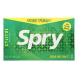 Spry Xylitol Gems, Spearmint, Case Of 20, 10 Count