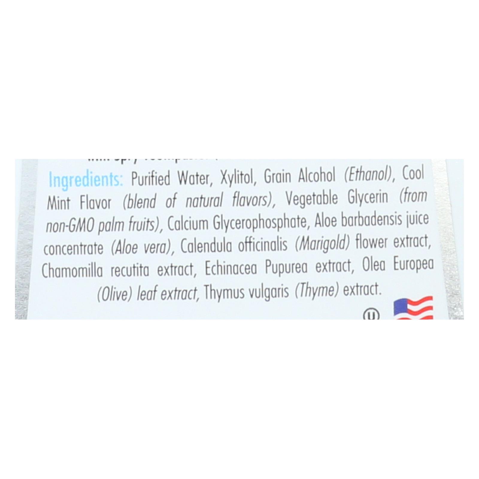 Spry Natural Oral Rinse, Cool Mint, 16 Fl Oz. - Image 2