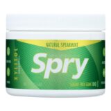 Spry Chewing Gum, Xylitol, Spearmint, 100 Count, 1 Each
