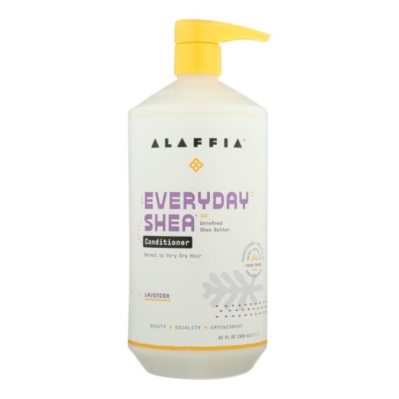 Alaffia, Conditioner, Shea Lavender, 32 Oz.