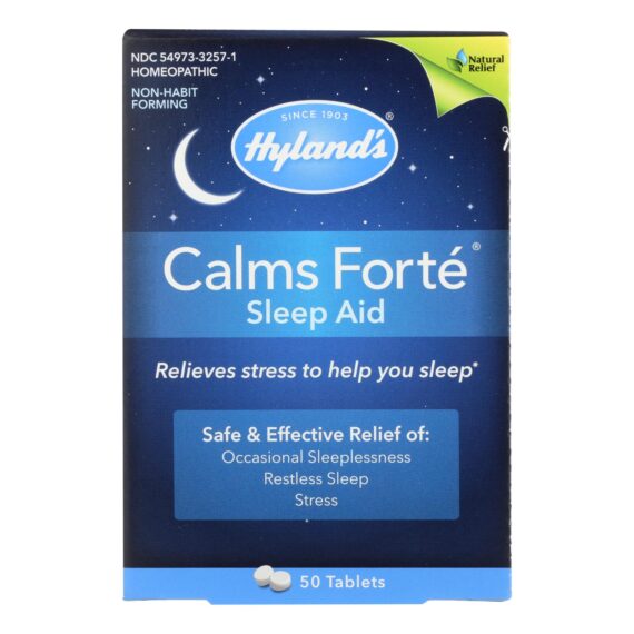 Hylands Homeopathic Calms Fort?, Sleep Aid, 50 Tablets