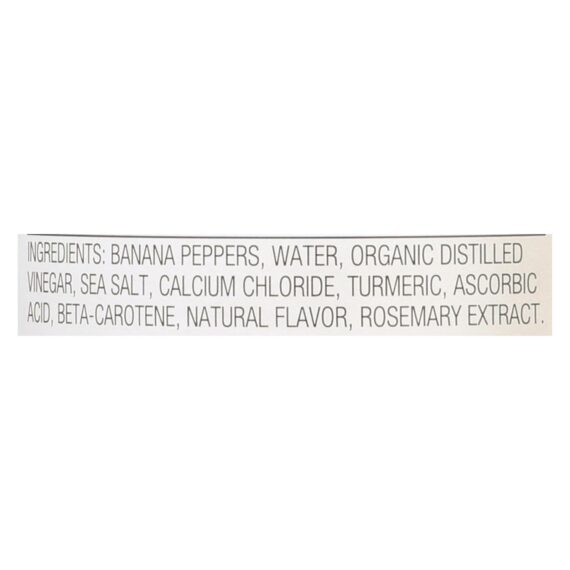 Jeff's Natural Banana Pepper, Mild, Sliced, Case Of 6, 12 Fl Oz - Image 2