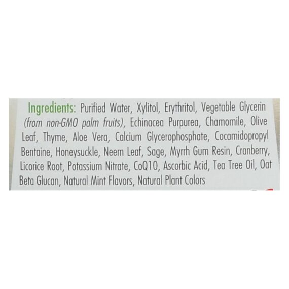 Spry Mouth Wash, Herbal Mint, Af, 16 Fl Oz - Image 2