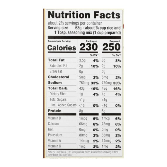 Lundberg Family Farms Organic Risotto, Creamy Parmesan, Case Of 6, 5.5 Oz - Image 3