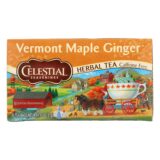Celestial Seasonings, Tea, Vermont Maple Ginger, Case Of 6, 20 Bags