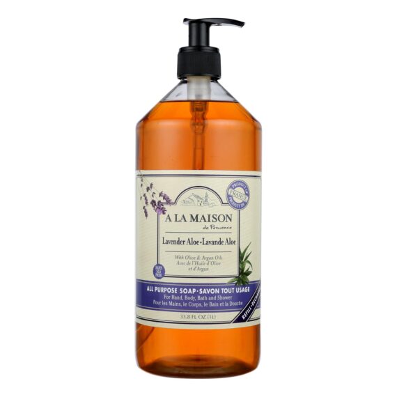 A La Maison, Liquid Hand Soap, Lavender Aloe, 33.8 Fl Oz.