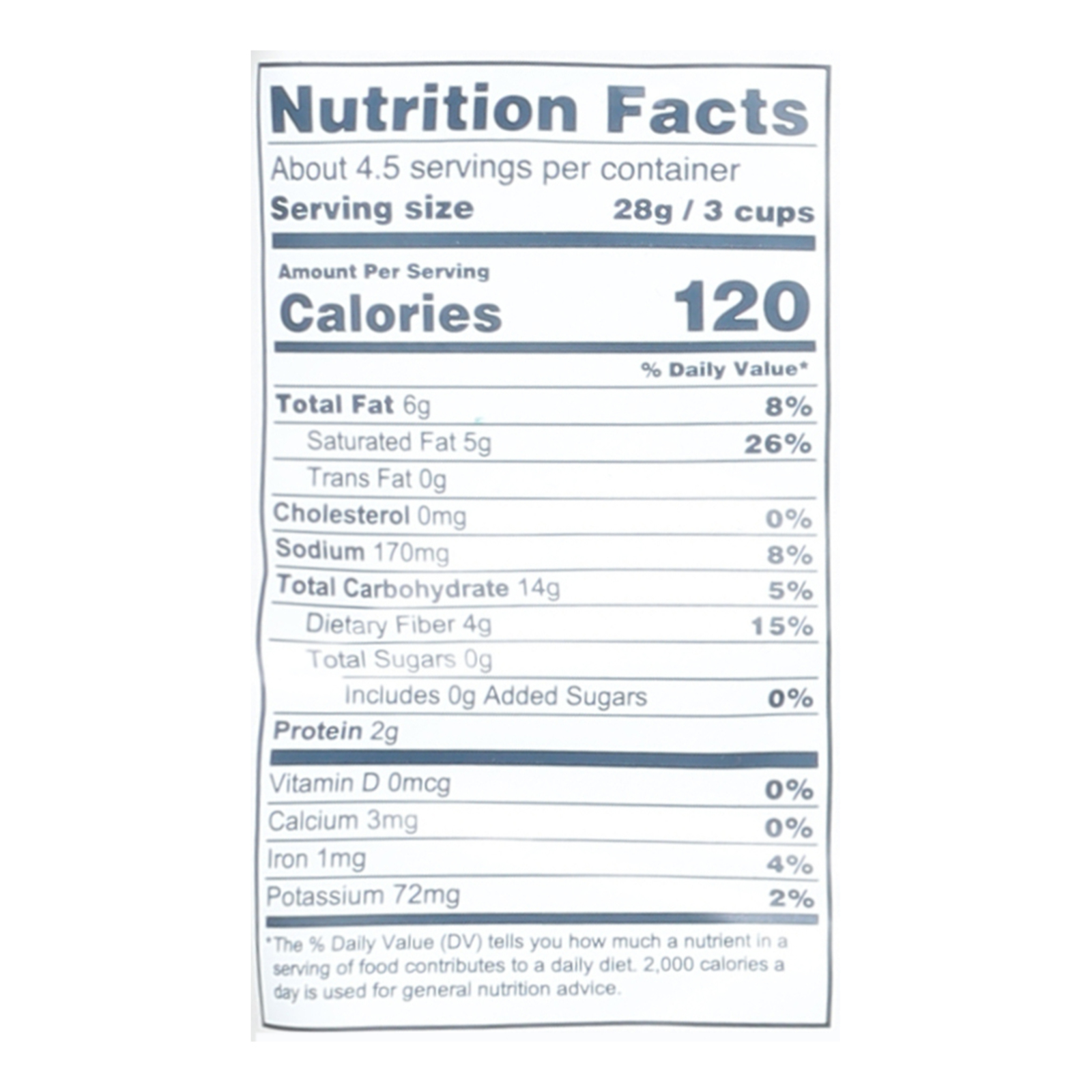 Lesser Evil - Popcorn Himlyn Gold - Case Of 12-4.6 Oz - Image 2