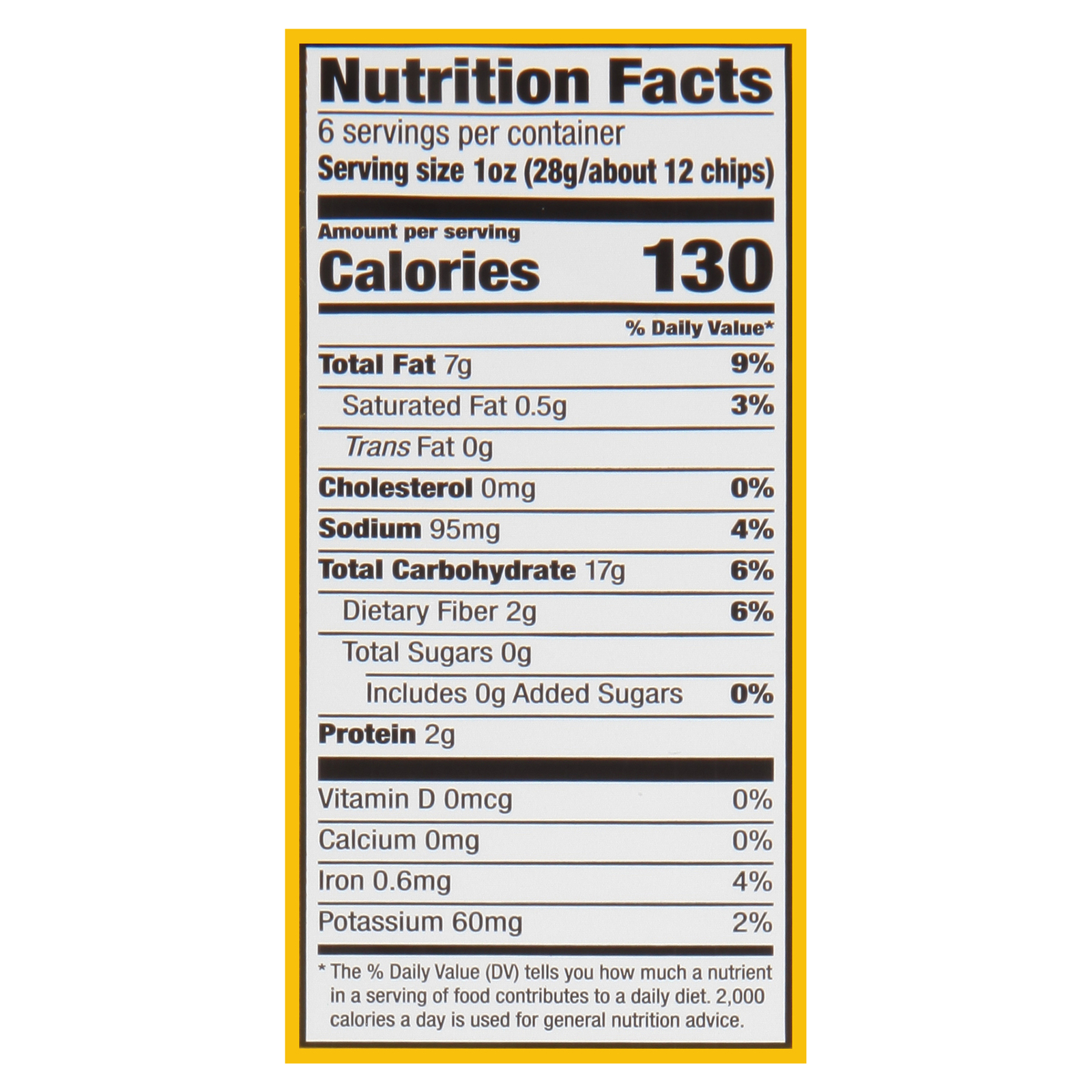 Garden Of Eatin' - Chip Yellow Corn - Case Of 12-5.5 Oz - Image 2