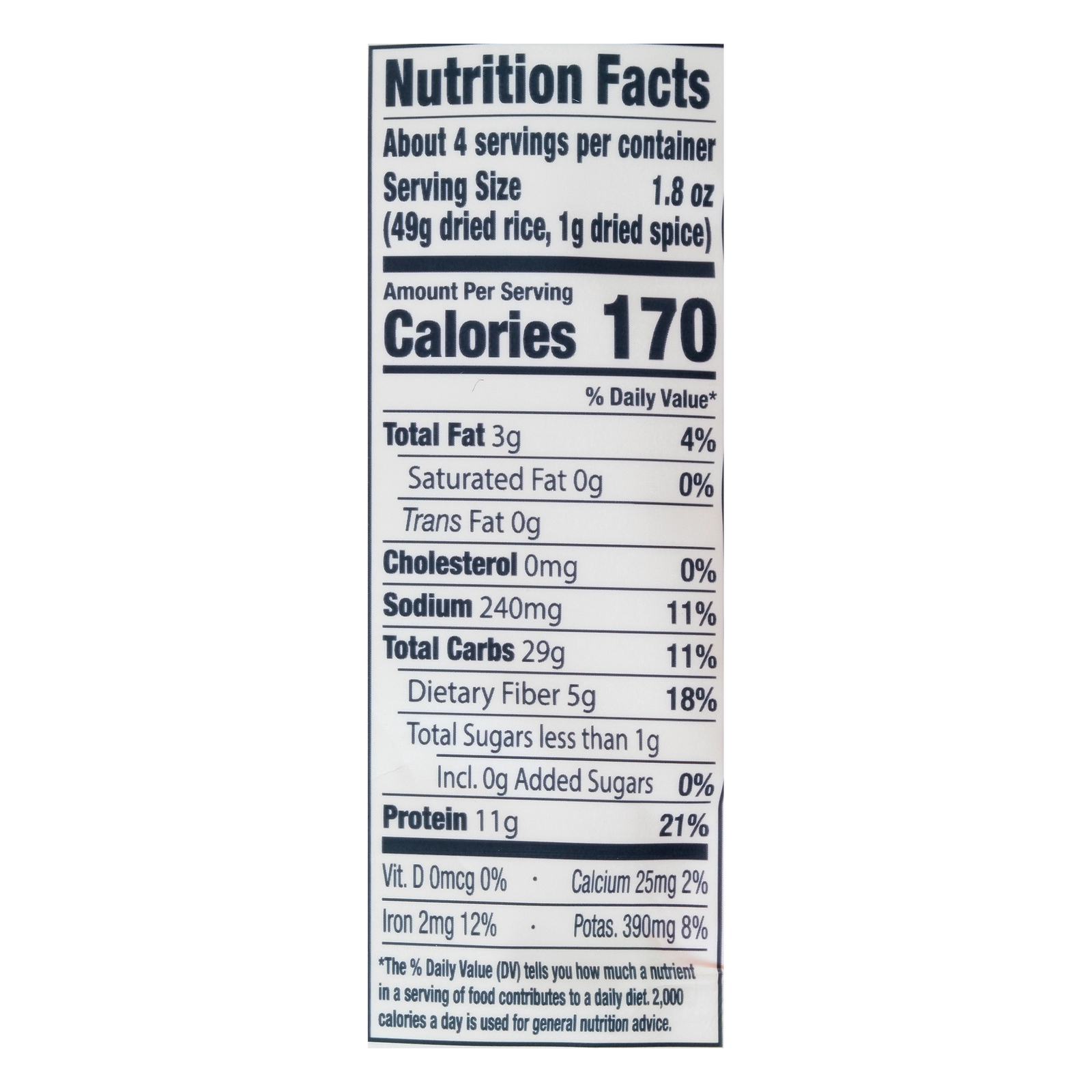 Banza - Rice Gar Olv Oil Chickpea - Case Of 6-7 Oz - Image 2