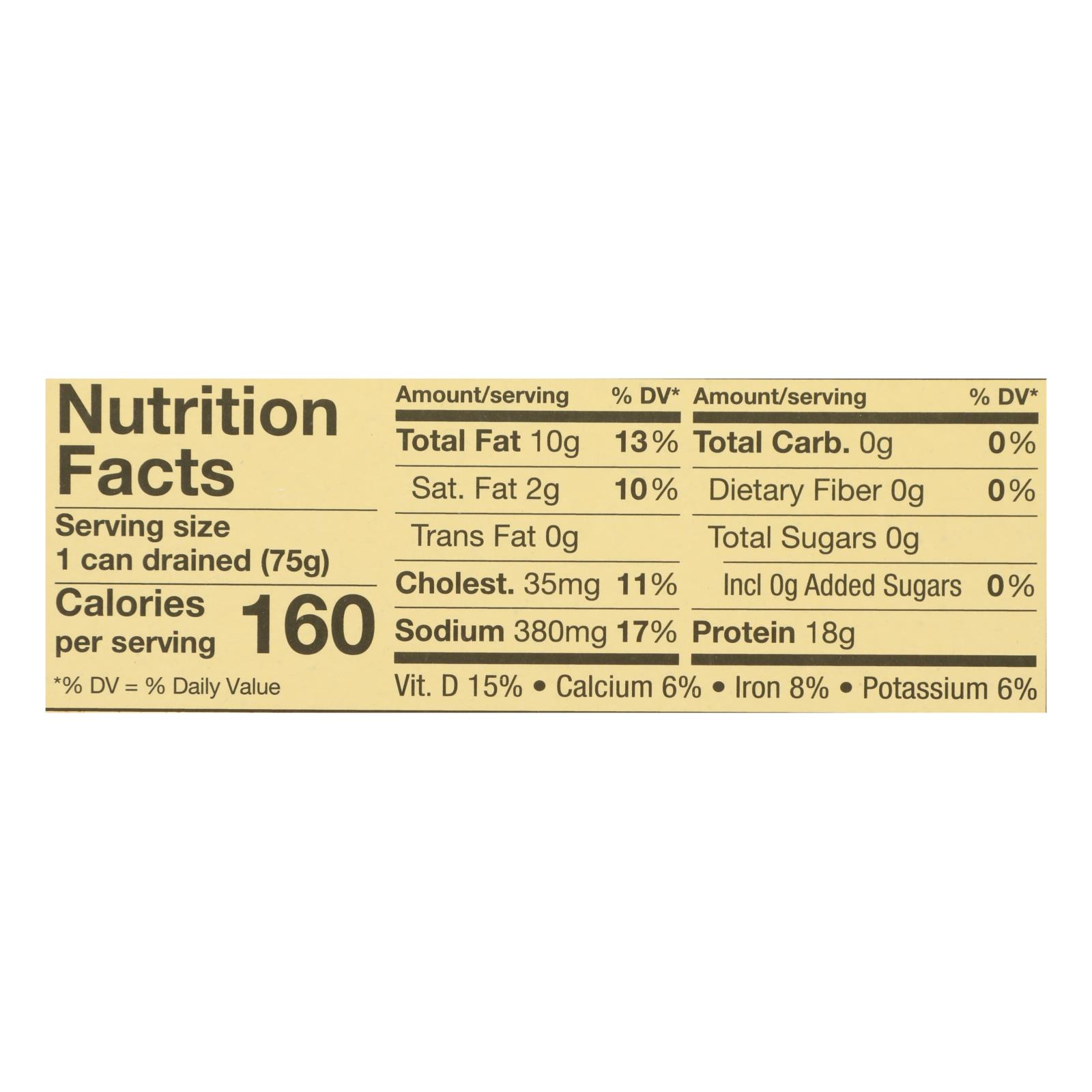 Reese Sardines, Skinless Boneless In Olive Oil, Case Of 10, 3.75 Oz - Image 3