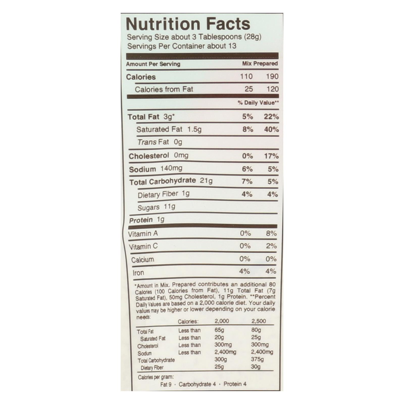 Miss Jones Baking Co Sea Salt Chocolate Chip Cookie Mix - Case Of 6 - 13 Oz - Image 3