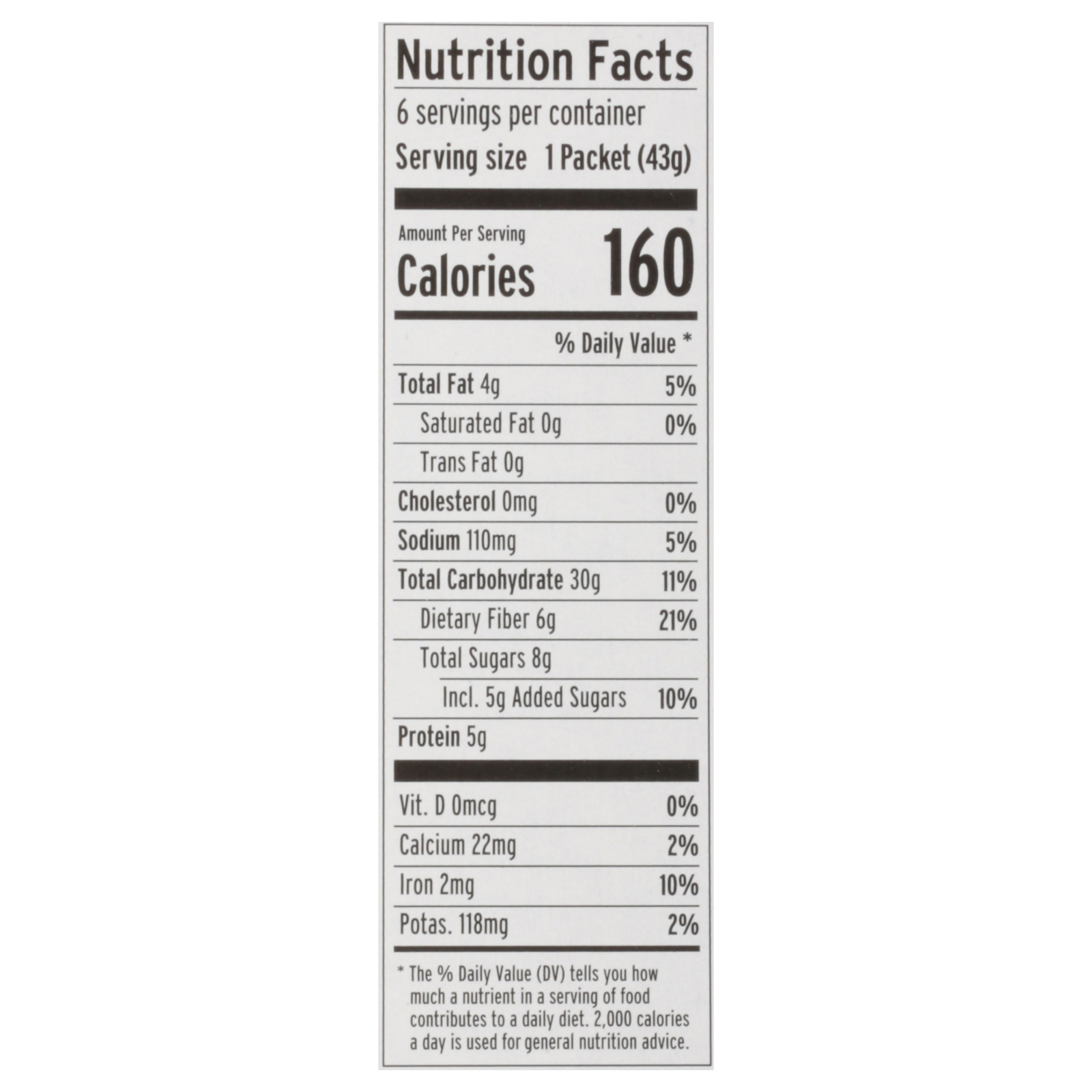 Purely Elizabeth - Sugar Free Oatmeal Banana Nut - Case Of 6-9.12 Oz - Image 2