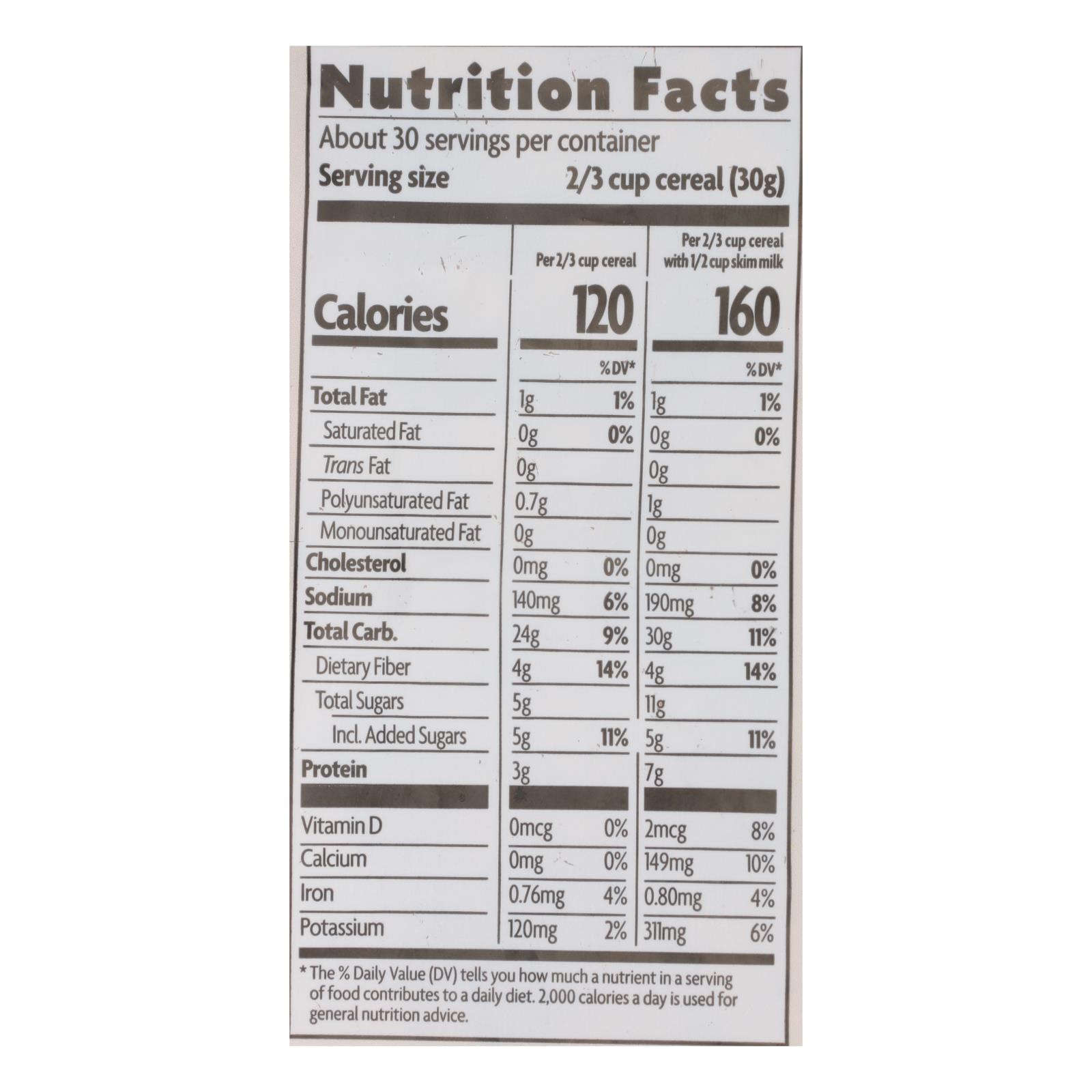 Nature's Path Organic Flax Plus Cereal, Cinnamon, Case Of 6, 32 Oz. - Image 2